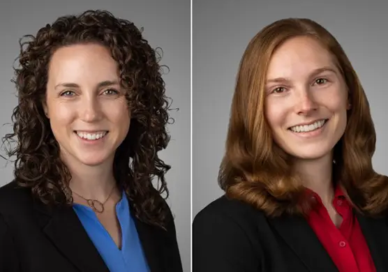 Adele Raymer and Joann Mulholland