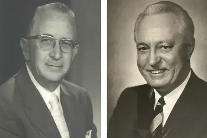Beahl Perrine and Doc Albright